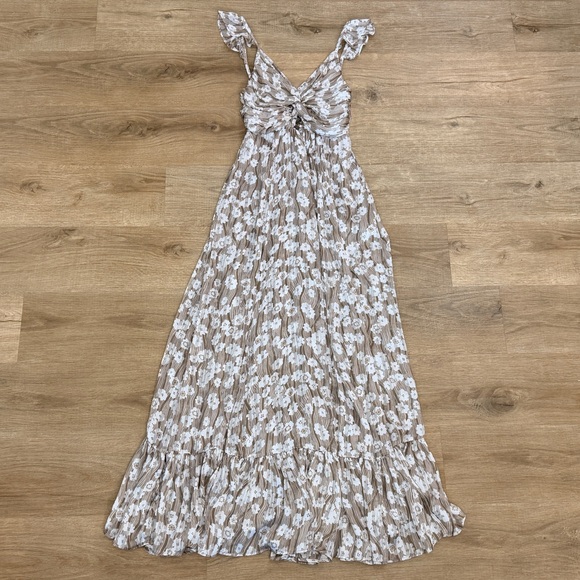 Floral Print Cut Out Maxi Dress Silvia Gown Sabina Musayev - Picture 6 of 13